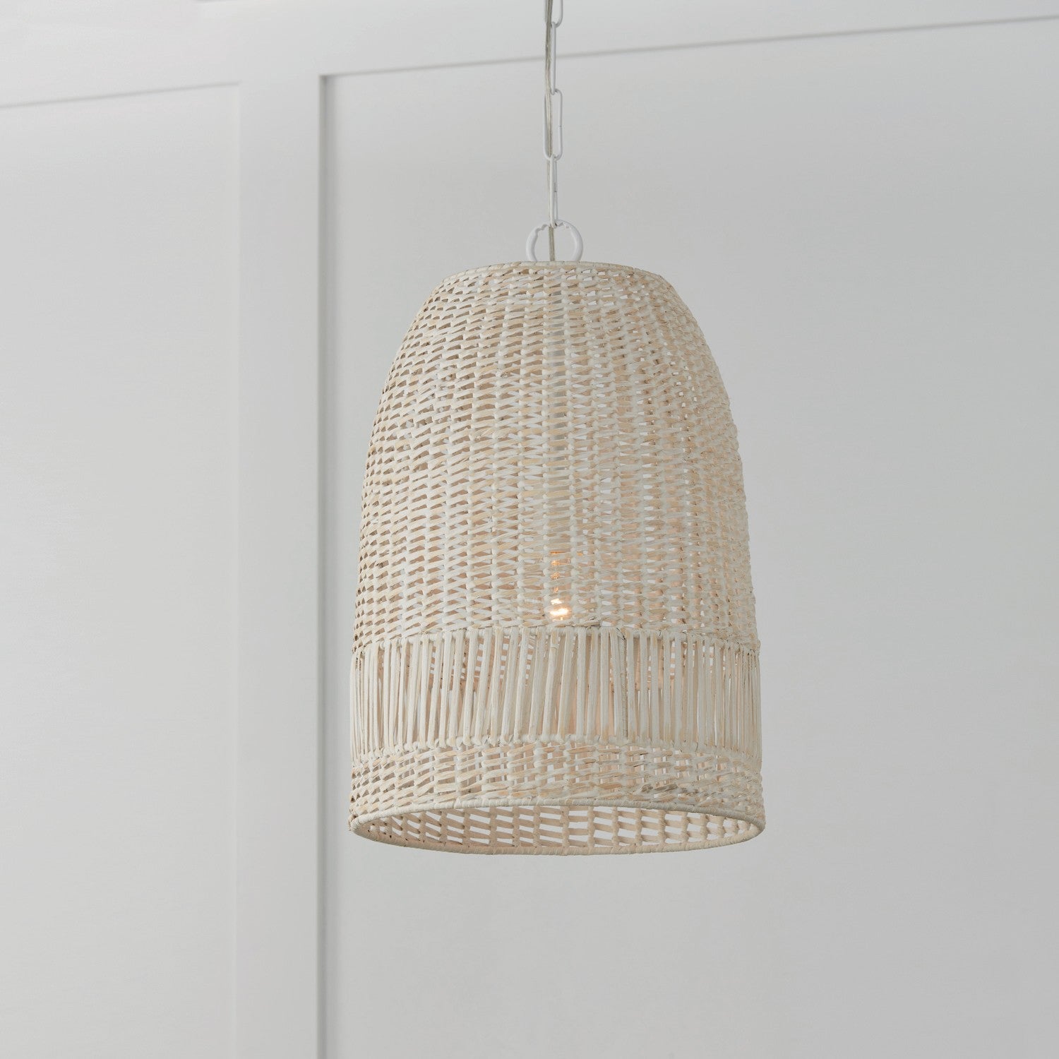 Capital Lighting - 347512HH - One Light Pendant - Naomi - Chalk White