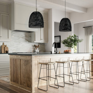 Capital Lighting - 347533MB - Three Light Pendant - Naomi - Matte Black