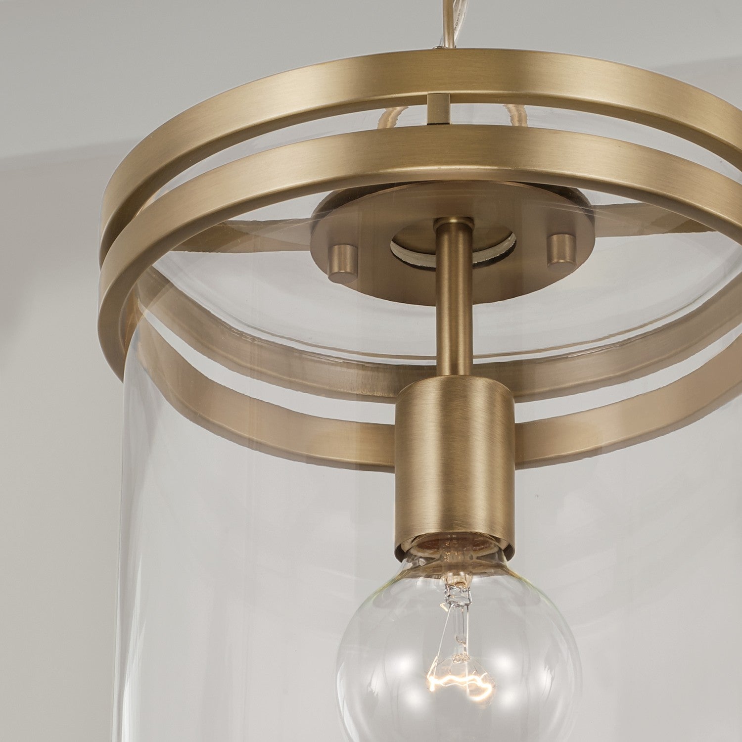 Capital Lighting - 348711AD - One Light Pendant - Fuller - Aged Brass