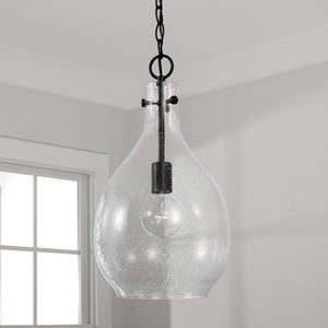 Capital Lighting - 349011MB - One Light Pendant - Brentwood - Matte Black