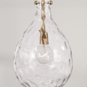 Capital Lighting - 349012AD - One Light Pendant - Brentwood - Aged Brass