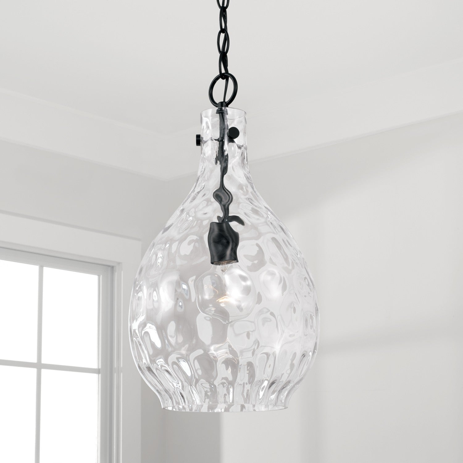 Capital Lighting - 349012MB - One Light Pendant - Brentwood - Matte Black