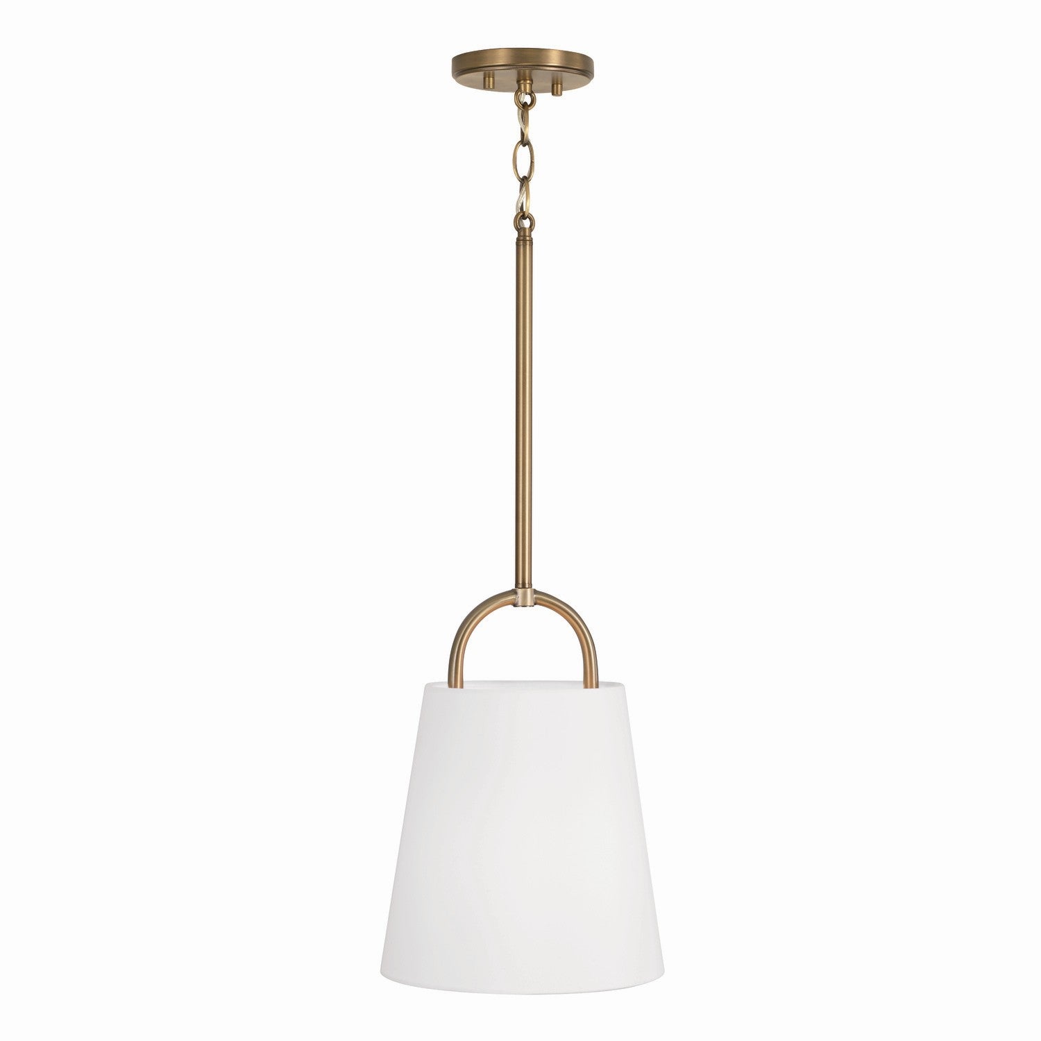 Capital Lighting - 349411AD - One Light Pendant - Brody - Aged Brass