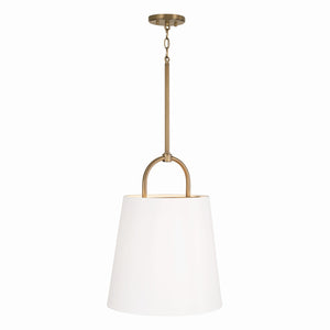 Capital Lighting - 349412AD - One Light Pendant - Brody - Aged Brass