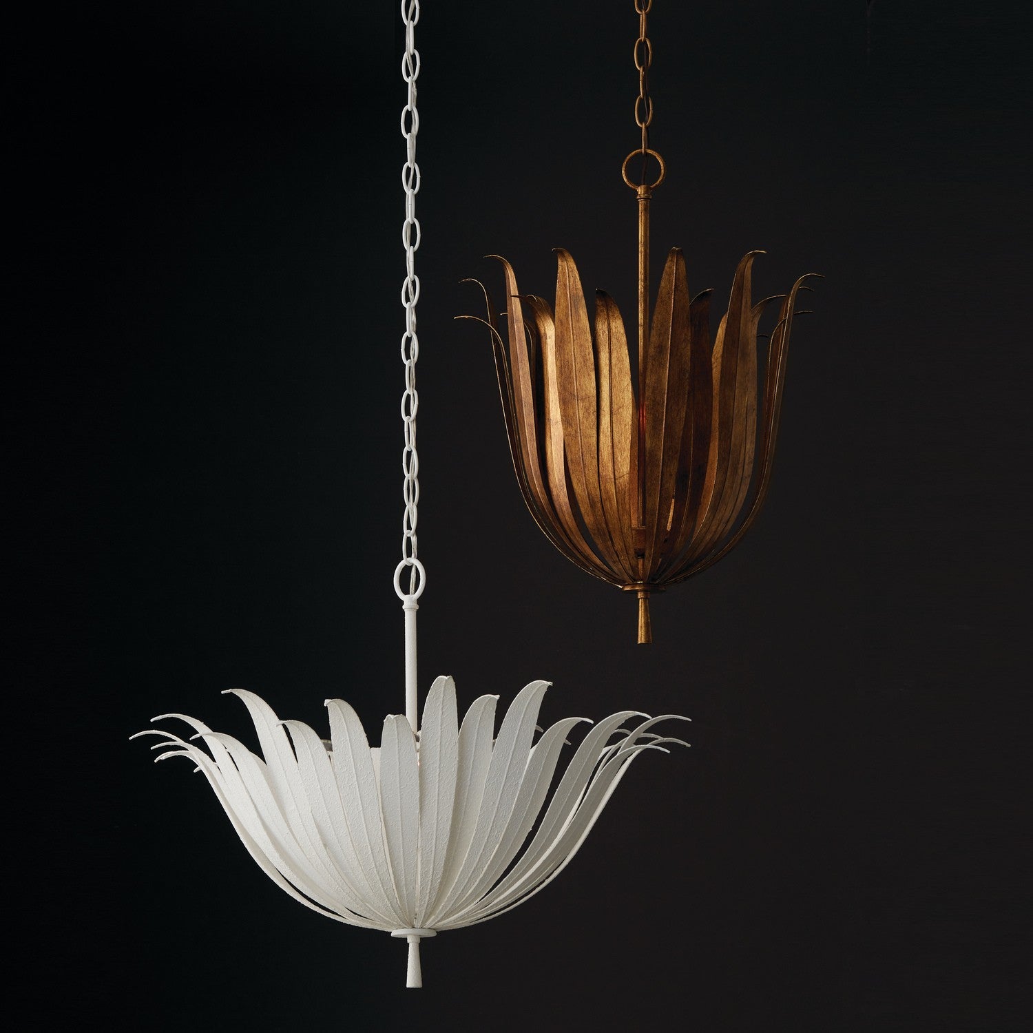 Capital Lighting - 349541XW - Four Light Pendant - Eden - Textured White