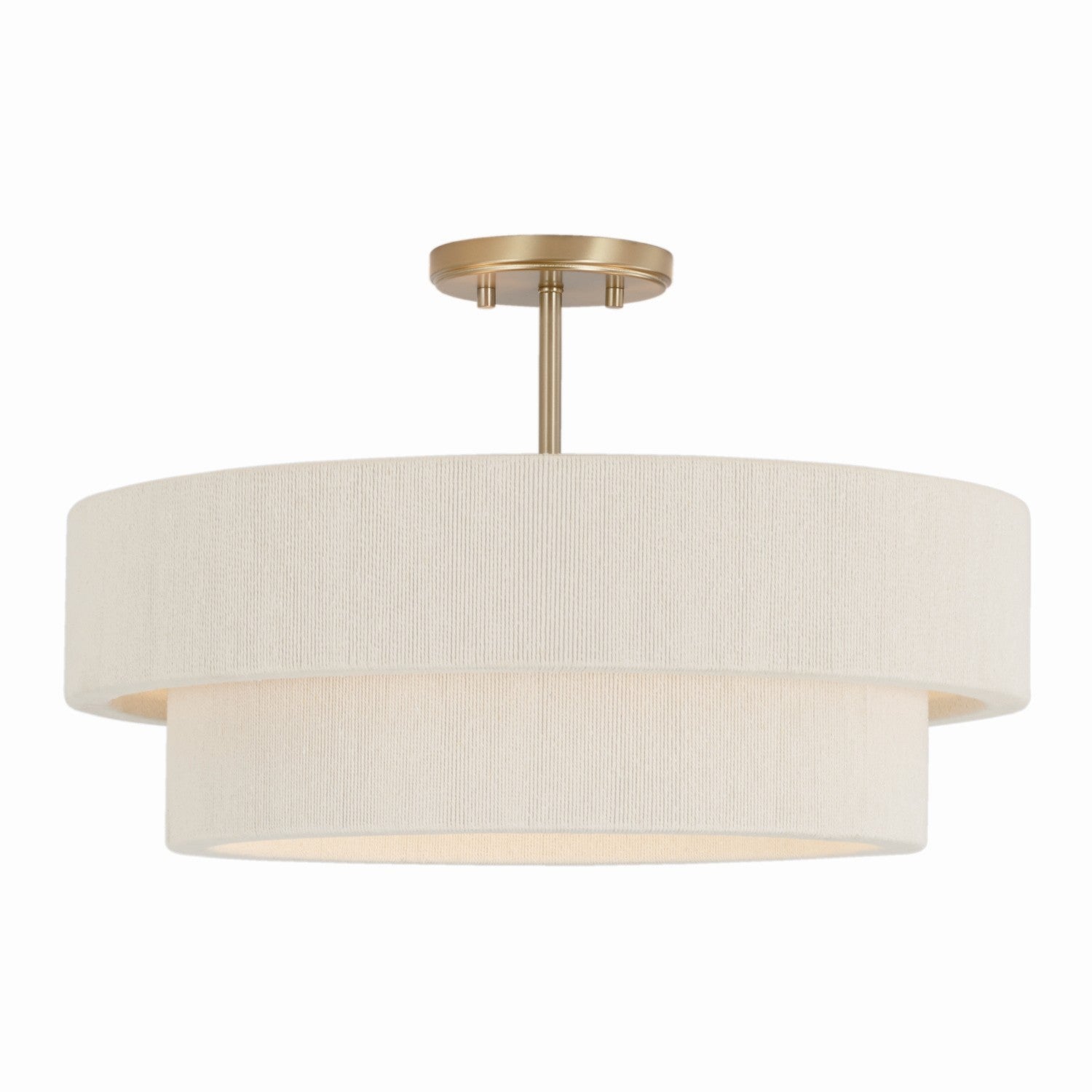 Capital Lighting - 349841MA - Four Light Pendant - Delaney - Matte Brass