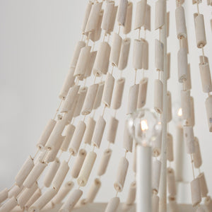 Capital Lighting - 447782OW - Eight Light Chandelier - Carissa - Organic White
