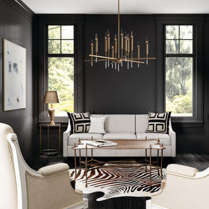 Capital Lighting - 449301MA - 12 Light Chandelier - Elora - Matte Brass