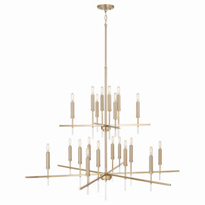 Capital Lighting - 449302MA - 20 Light Chandelier - Elora - Matte Brass
