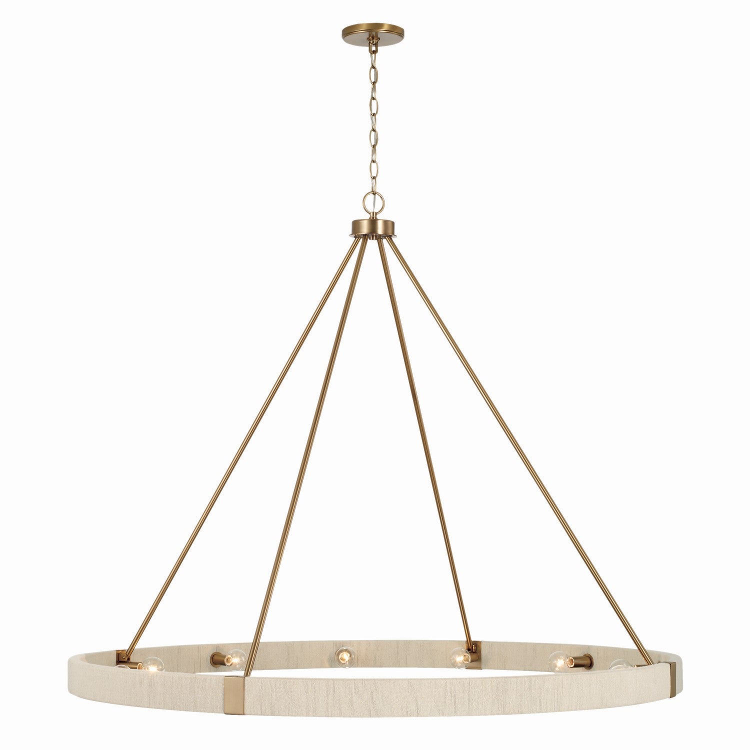 Capital Lighting - 449801MA - 12 Light Chandelier - Delaney - Matte Brass