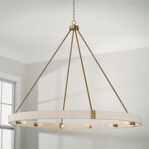 Capital Lighting - 449801MA - 12 Light Chandelier - Delaney - Matte Brass