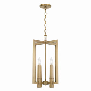 Capital Lighting - 549641AD - Four Light Foyer - Blake - Aged Brass