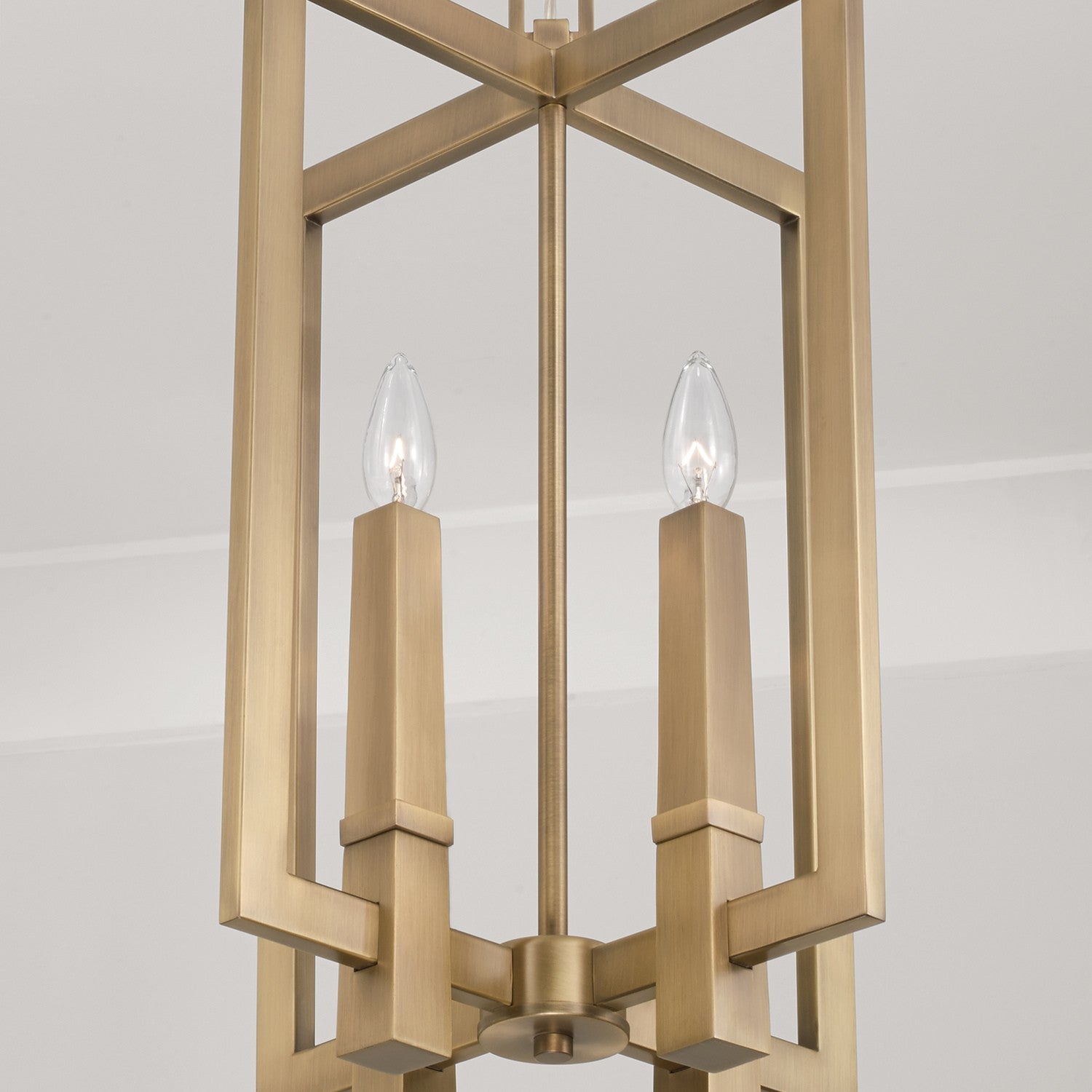 Capital Lighting - 549641AD - Four Light Foyer - Blake - Aged Brass