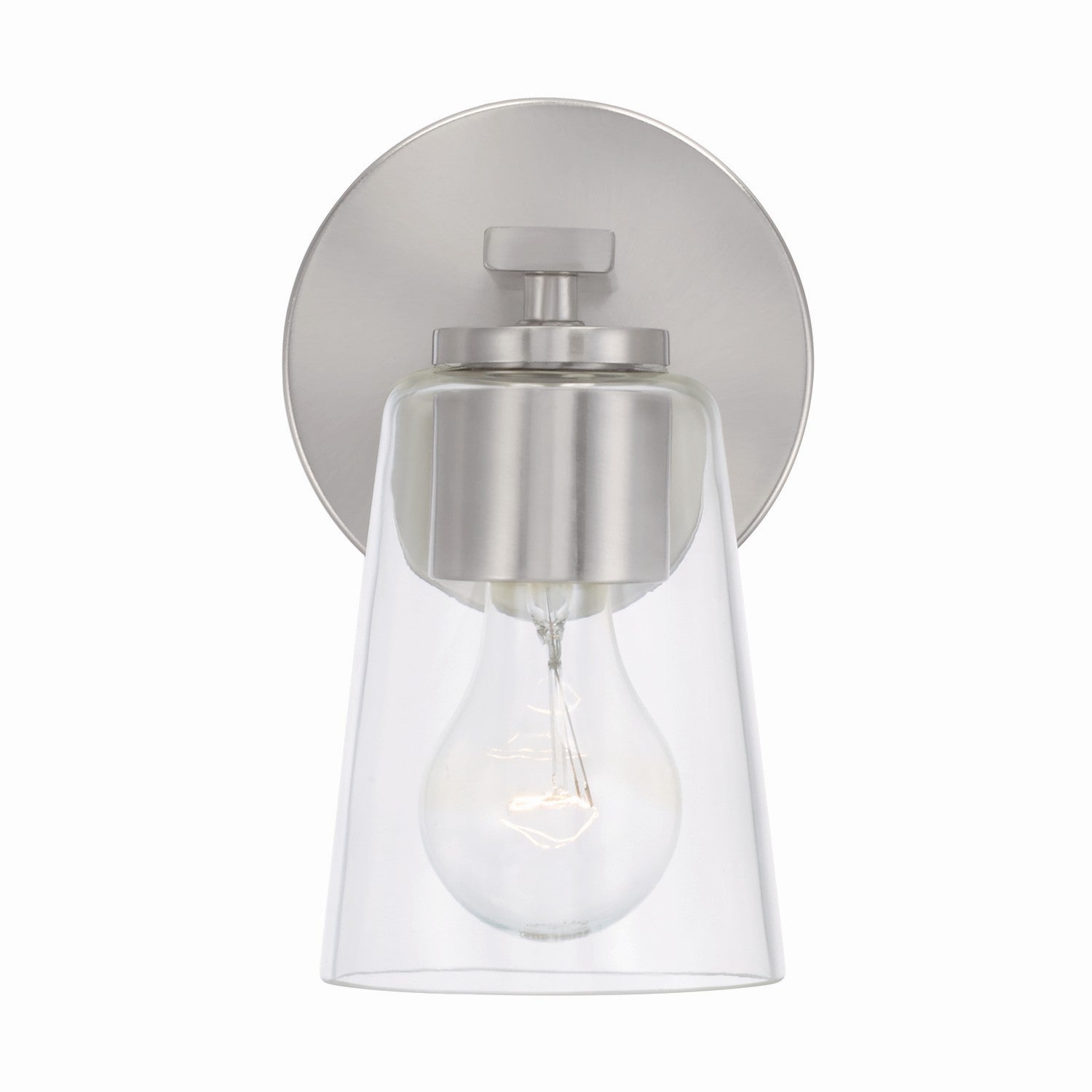 Capital Lighting - 648611BN-537 - One Light Wall Sconce - Portman - Brushed Nickel