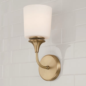 Capital Lighting - 648911AD-541 - One Light Wall Sconce - Presley - Aged Brass