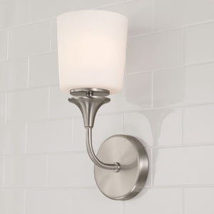 Capital Lighting - 648911BN-541 - One Light Wall Sconce - Presley - Brushed Nickel