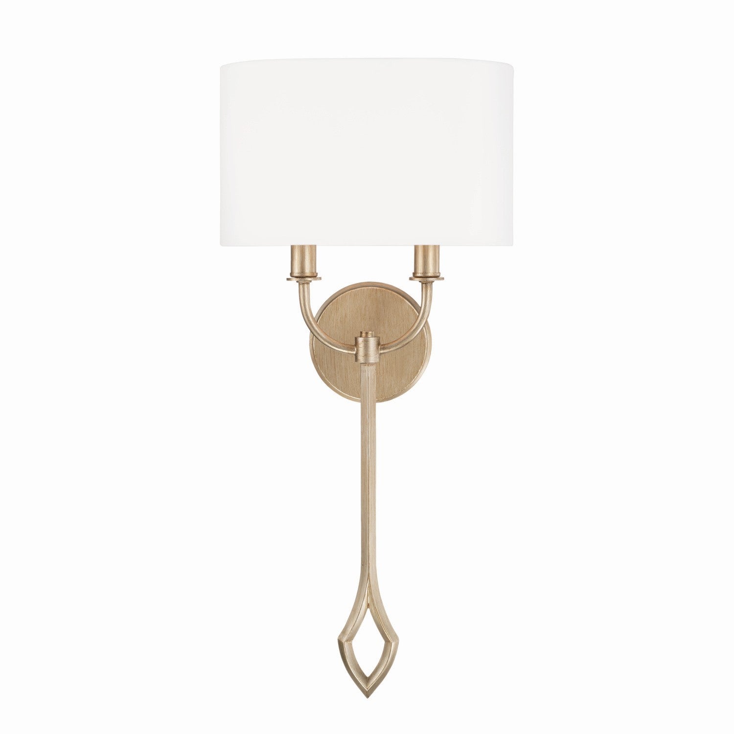 Capital Lighting - 650021BS - Two Light Wall Sconce - Claire - Brushed Champagne