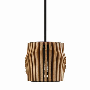 Capital Lighting - 844661WK - Six Light Island Pendant - Archer - Light Wood and Matte Black