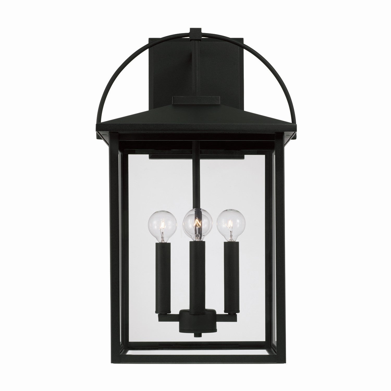 Capital Lighting - 948041BK - Four Light Outdoor Wall Lantern - Bryson - Black