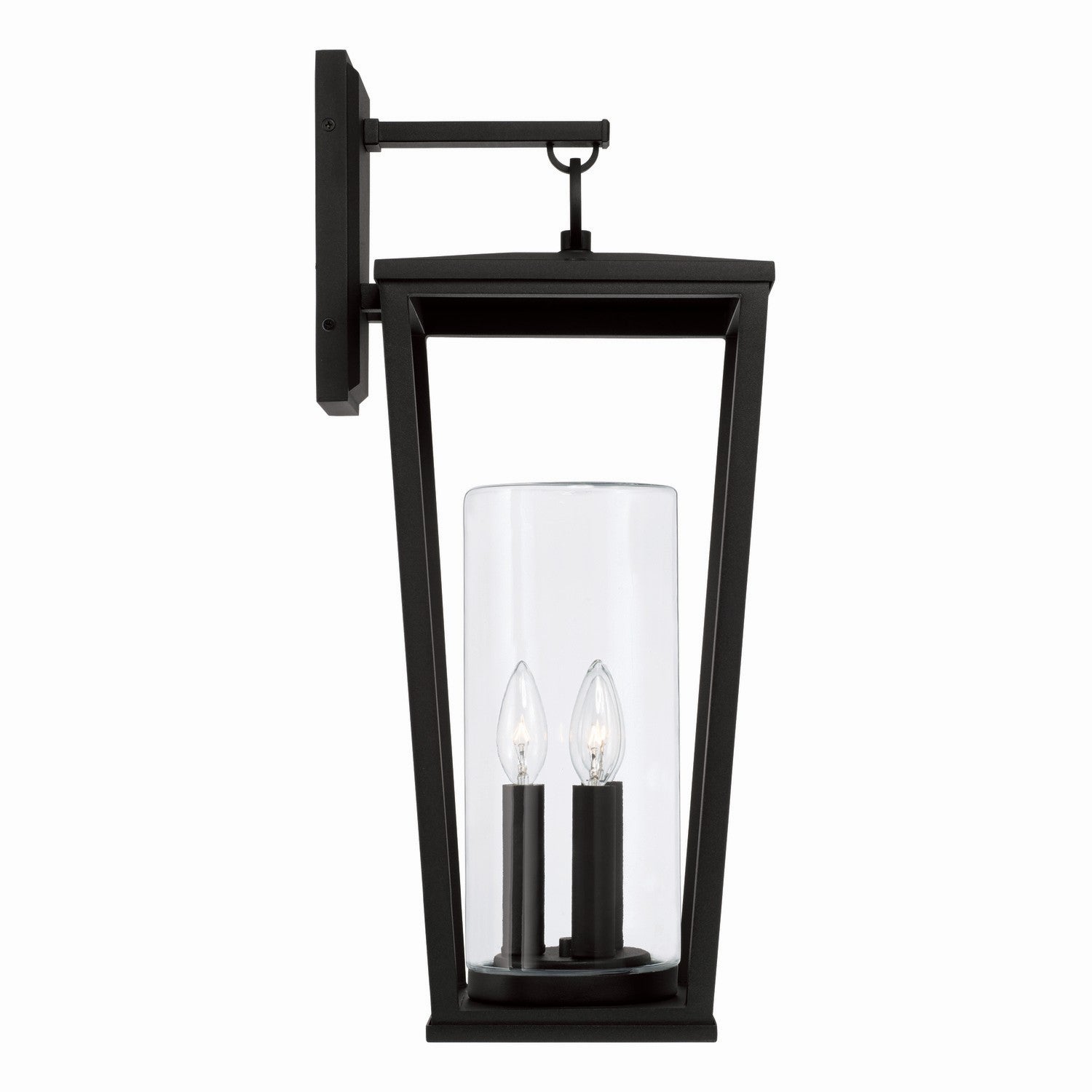 Capital Lighting - 948131BK - Three Light Outdoor Wall Lantern - Elliott - Black