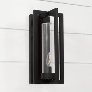 Capital Lighting - 948211BK - One Light Outdoor Wall Lantern - Kent - Black