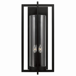 Capital Lighting - 948231BK - Three Light Outdoor Wall Lantern - Kent - Black