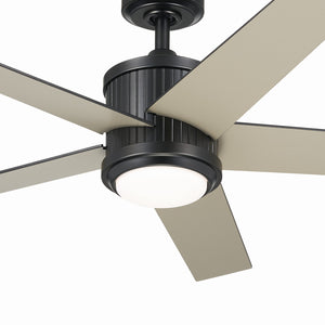 Kichler - 300048SBK - 48"Ceiling Fan - Brahm - Satin Black