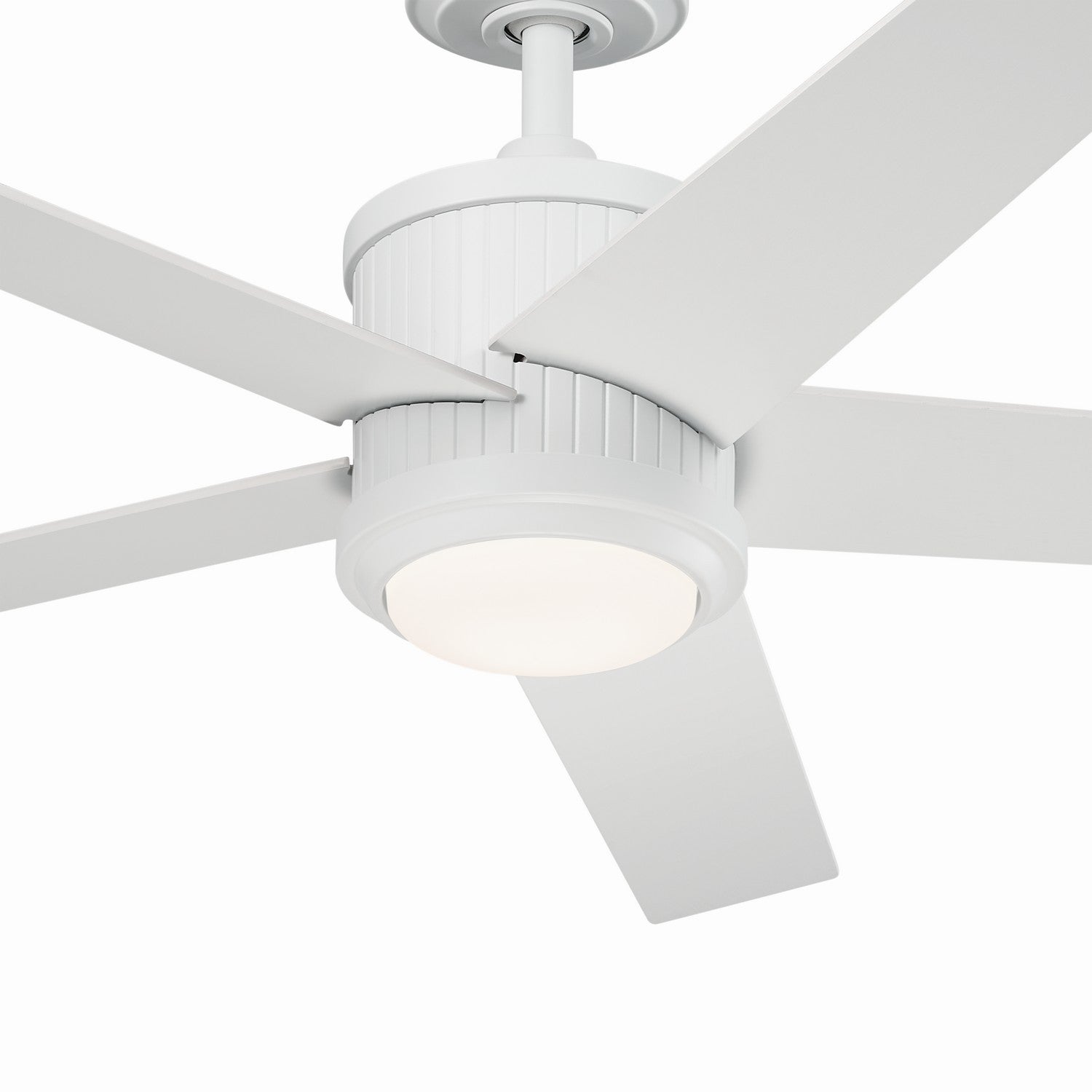 Kichler - 300048MWH - 48"Ceiling Fan - Brahm - Matte White