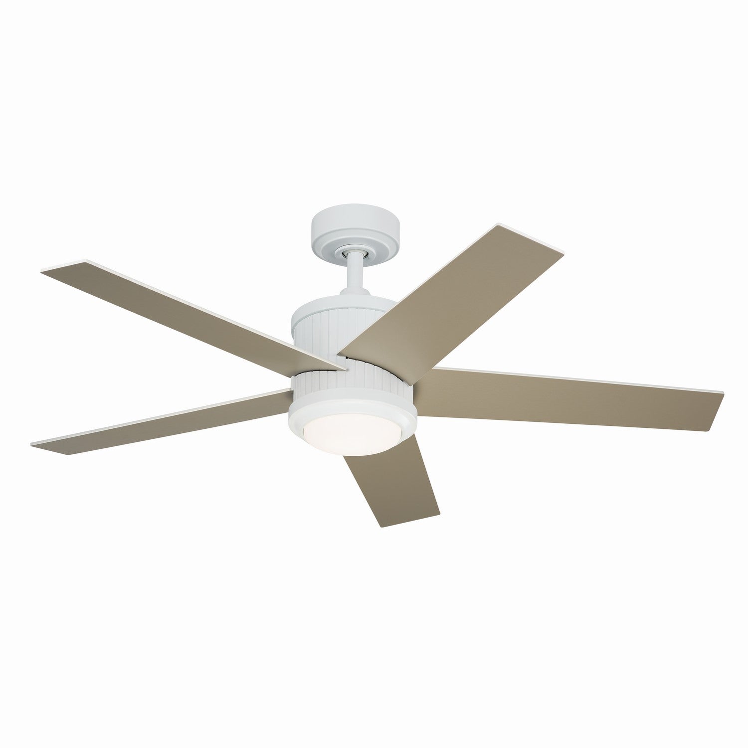 Kichler - 300048MWH - 48"Ceiling Fan - Brahm - Matte White