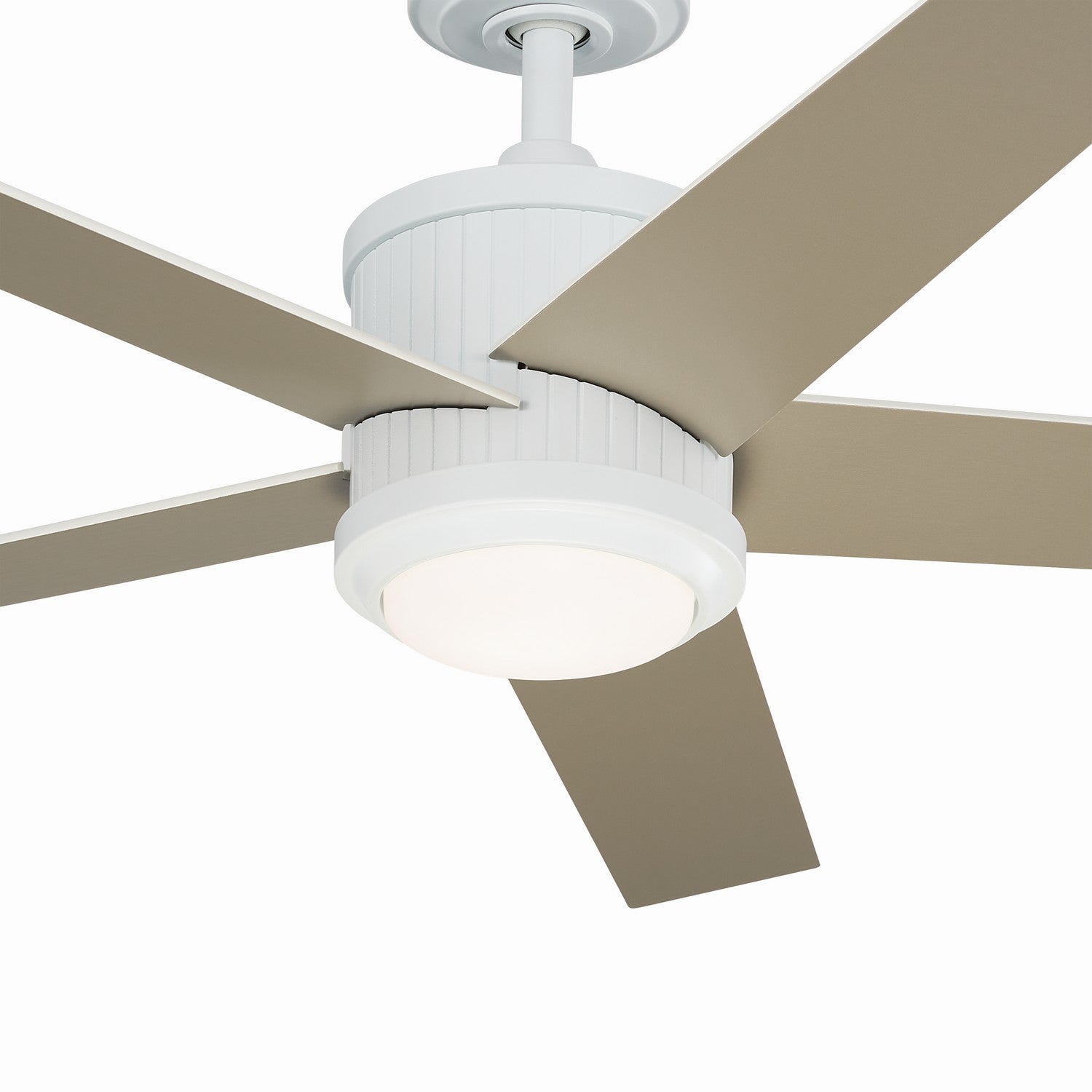 Kichler - 300048MWH - 48"Ceiling Fan - Brahm - Matte White