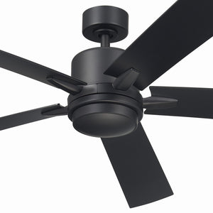 Kichler - 330060SBK - 60"Ceiling Fan - Lucian Elite XL - Satin Black