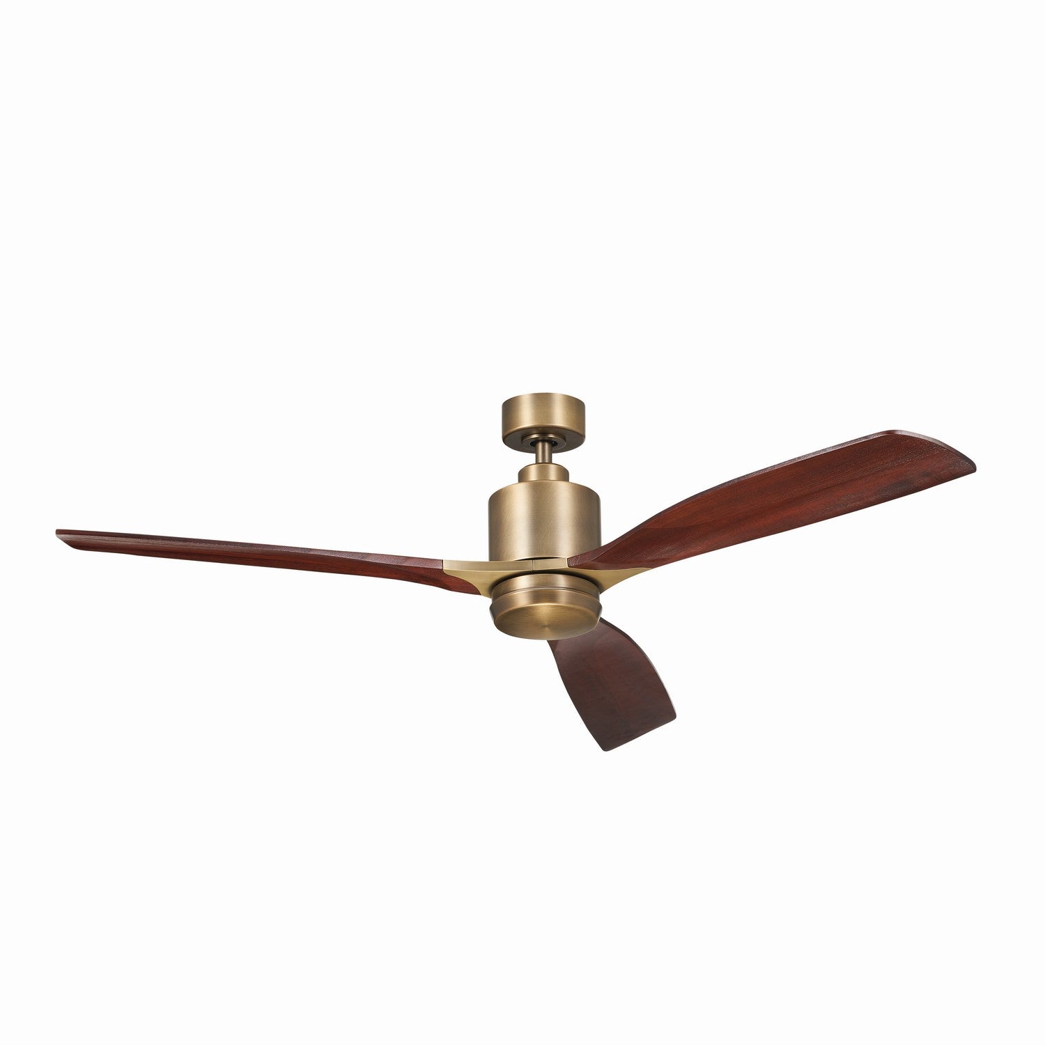 Kichler - 300075NBR - 60"Ceiling Fan - Ridley II - Brushed Natural Brass