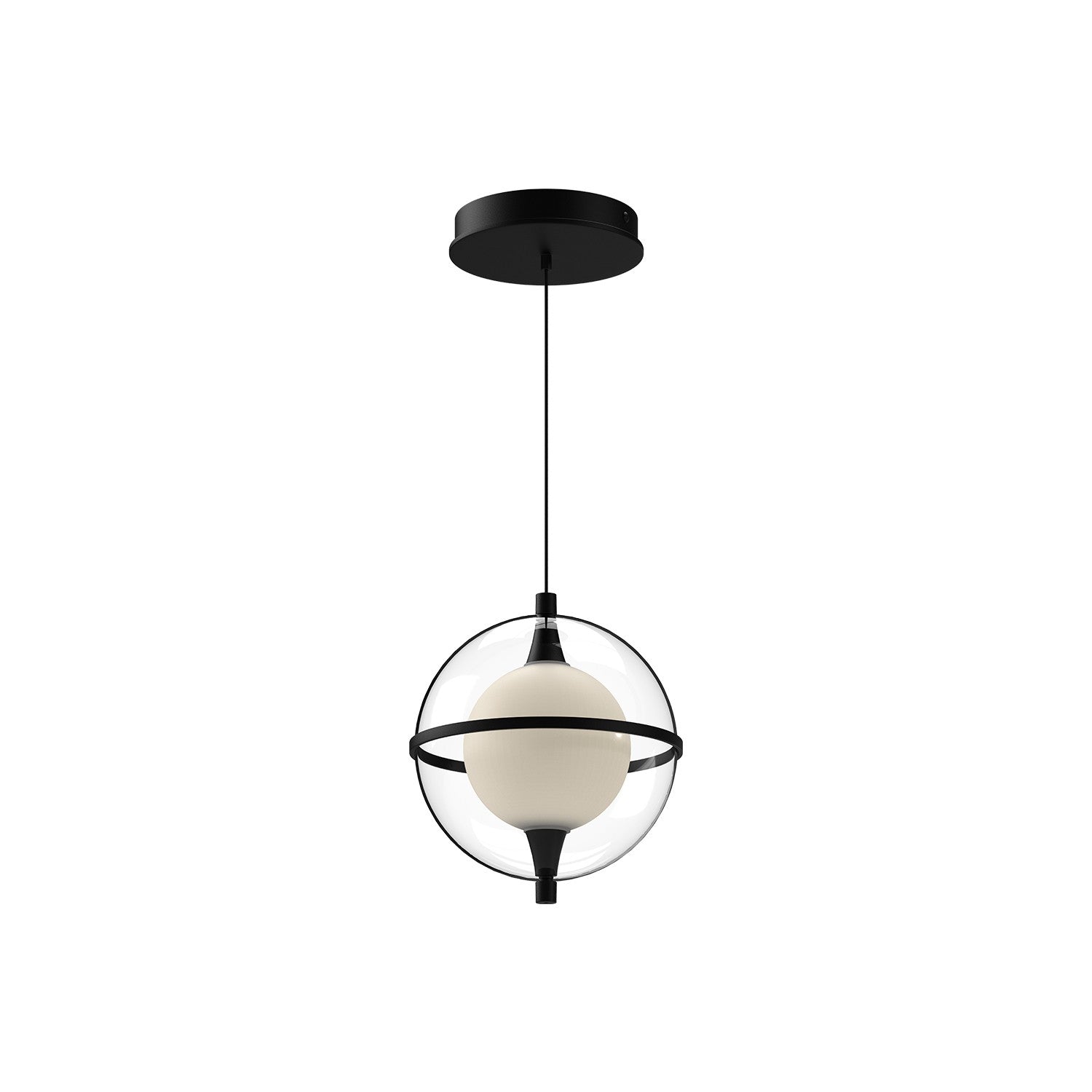 Kuzco Lighting - PD76708-BK - LED Pendant - Aries - Black