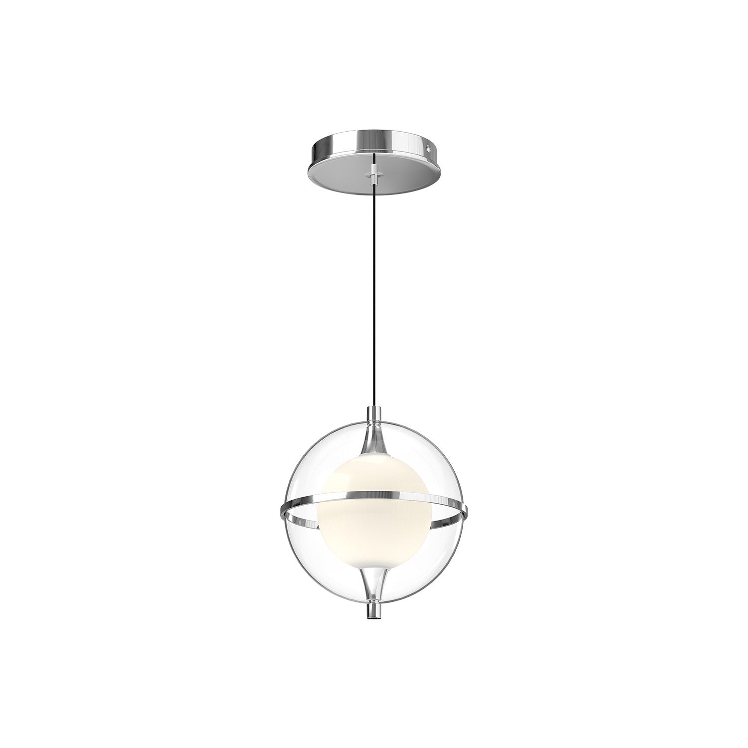 Kuzco Lighting - PD76708-CH - LED Pendant - Aries - Chrome