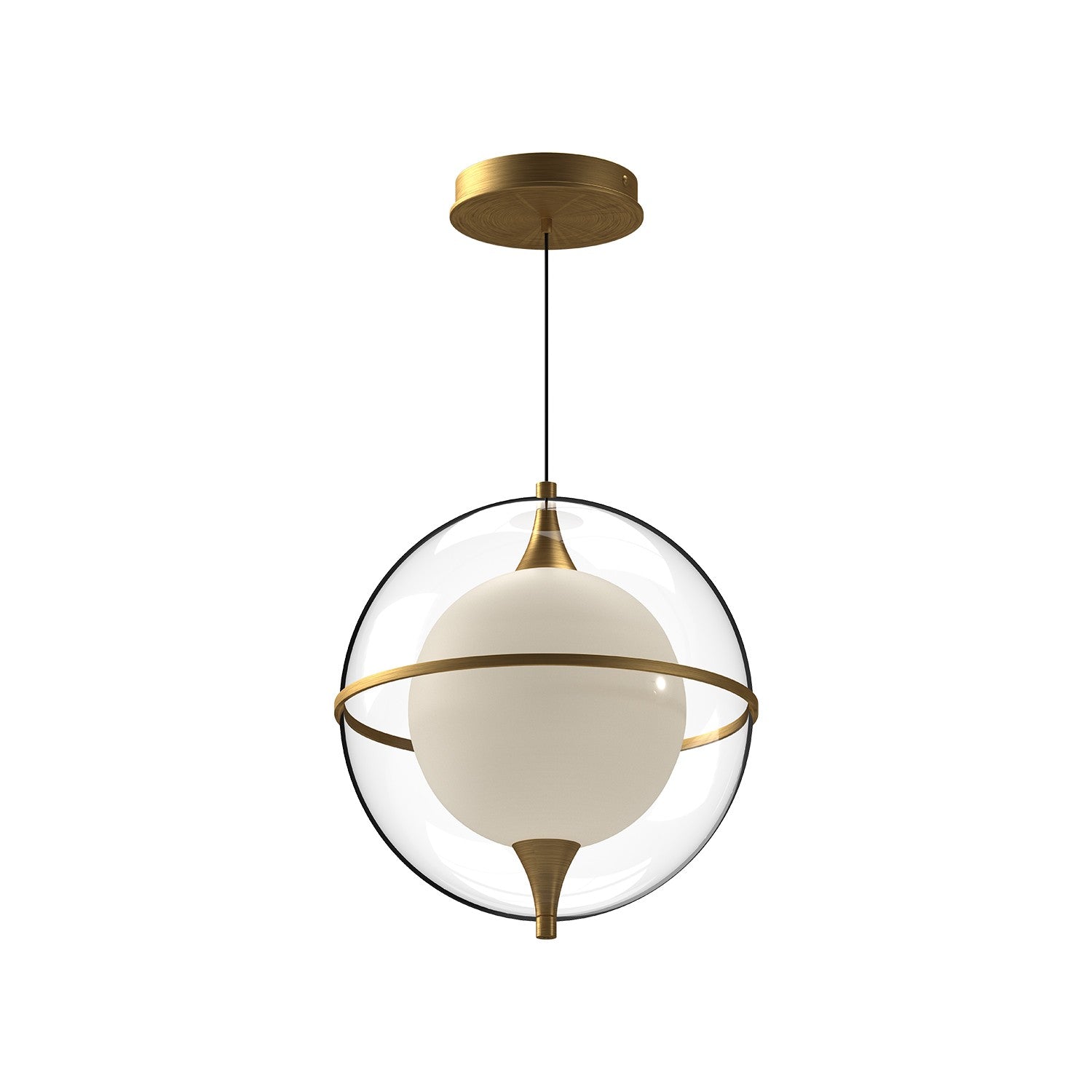 Kuzco Lighting - PD76712-BG - LED Pendant - Aries - Brushed Gold