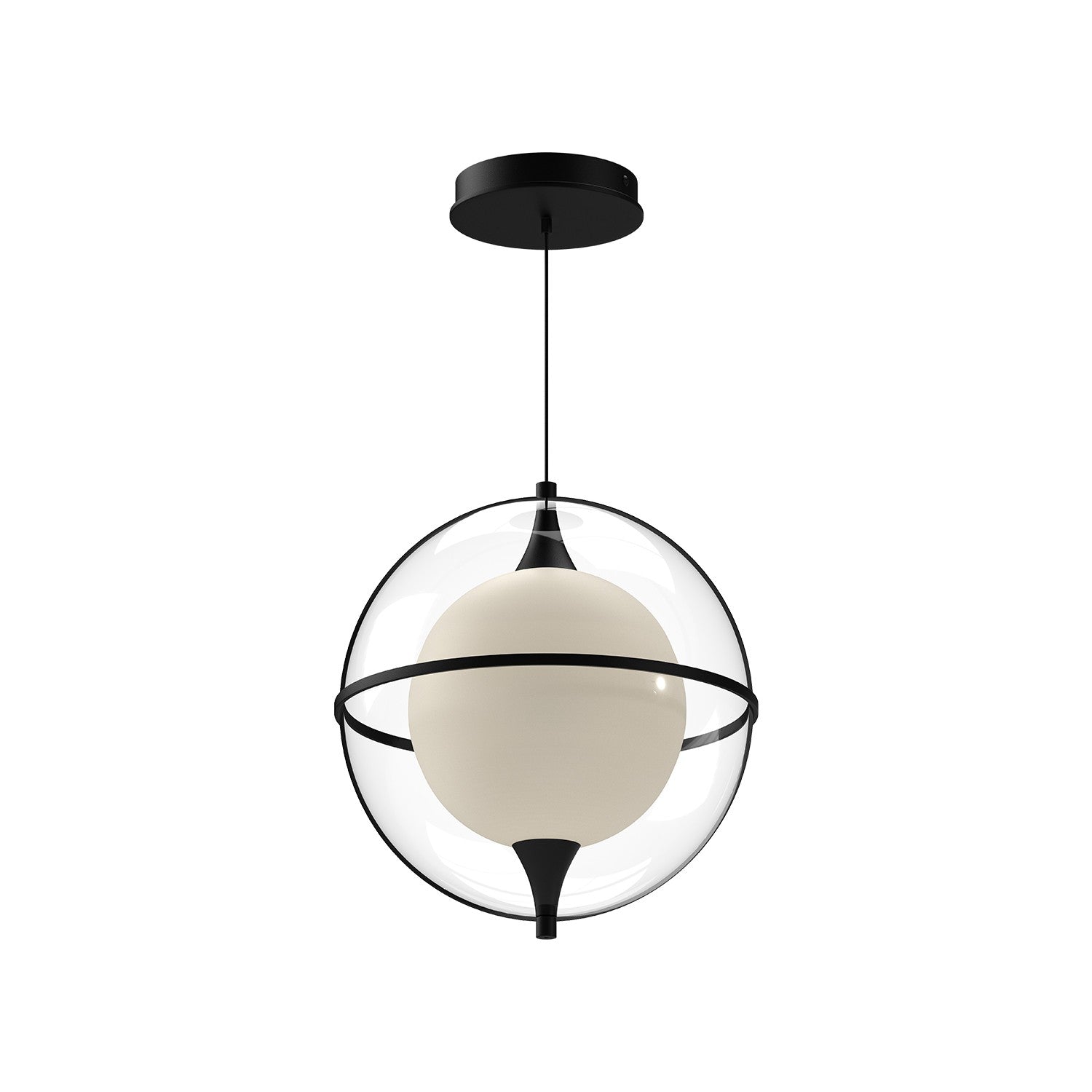 Kuzco Lighting - PD76712-BK - LED Pendant - Aries - Black