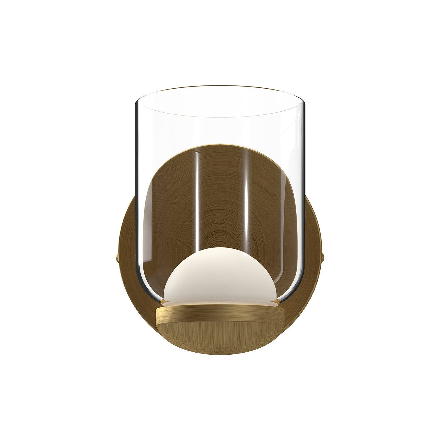 Kuzco Lighting - WS52505-BG/CL - LED Wall Sconce - Cedar - Brushed Gold/Clear