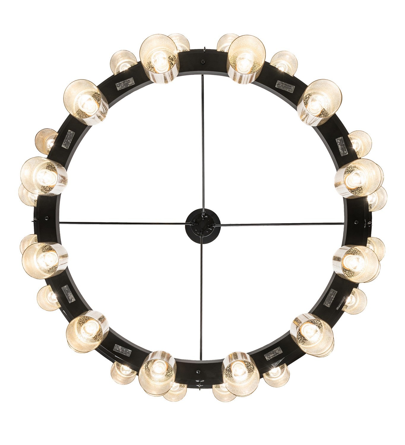 Meyda Tiffany - 255211 - LED Chandelier - Loxley - Blackwash