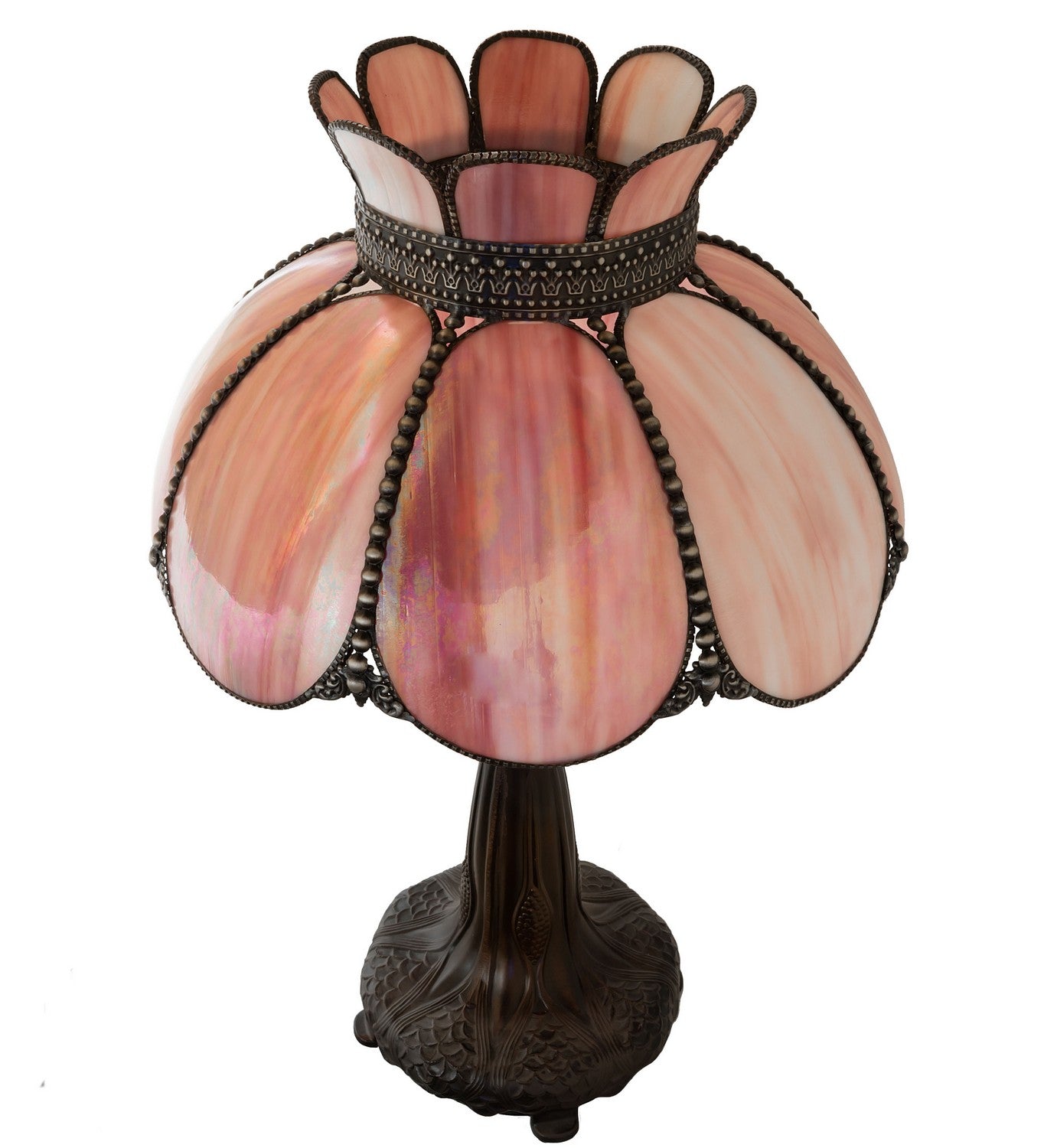 Meyda Tiffany - 259882 - Two Light Table Lamp - Anabelle - Mahogany Bronze