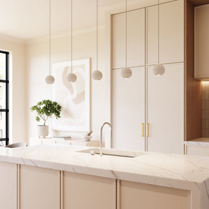 Sonneman - 7505.98 - LED Pendant - Hemisphere - Textured White