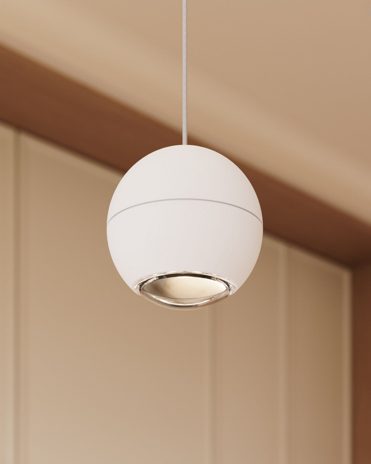 Sonneman - 7505.98 - Pendant - Hemisphere - Textured White