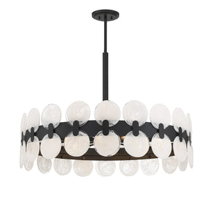 Savoy House - 1-3722-10-89 - Ten Light Chandelier - Boca - Matte Black