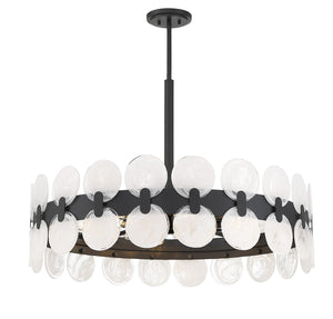 Savoy House - 1-3722-10-89 - Ten Light Chandelier - Boca - Matte Black