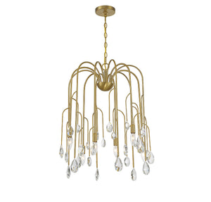 Savoy House - 1-6686-6-127 - Six Light Chandelier - Anholt - Noble Brass