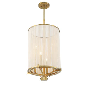 Savoy House - 1-7750-4-322 - Four Light Chandelier - Wynwood - Warm Brass