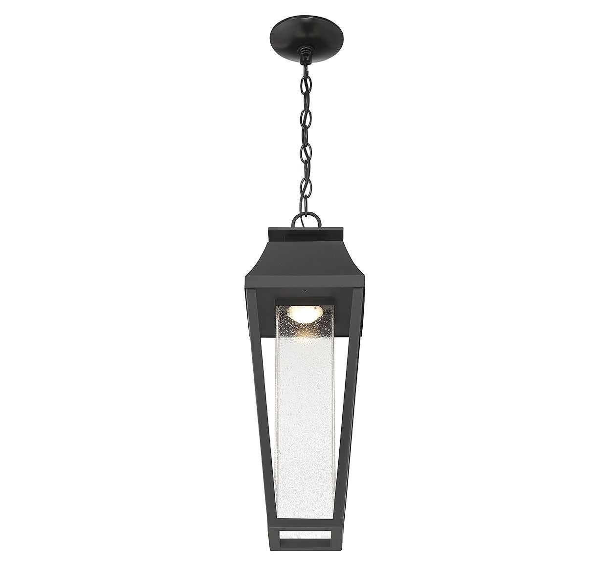 Savoy House - 5-357-BK - LED Outdoor Hanging Lantern - Brookline - Matte Black