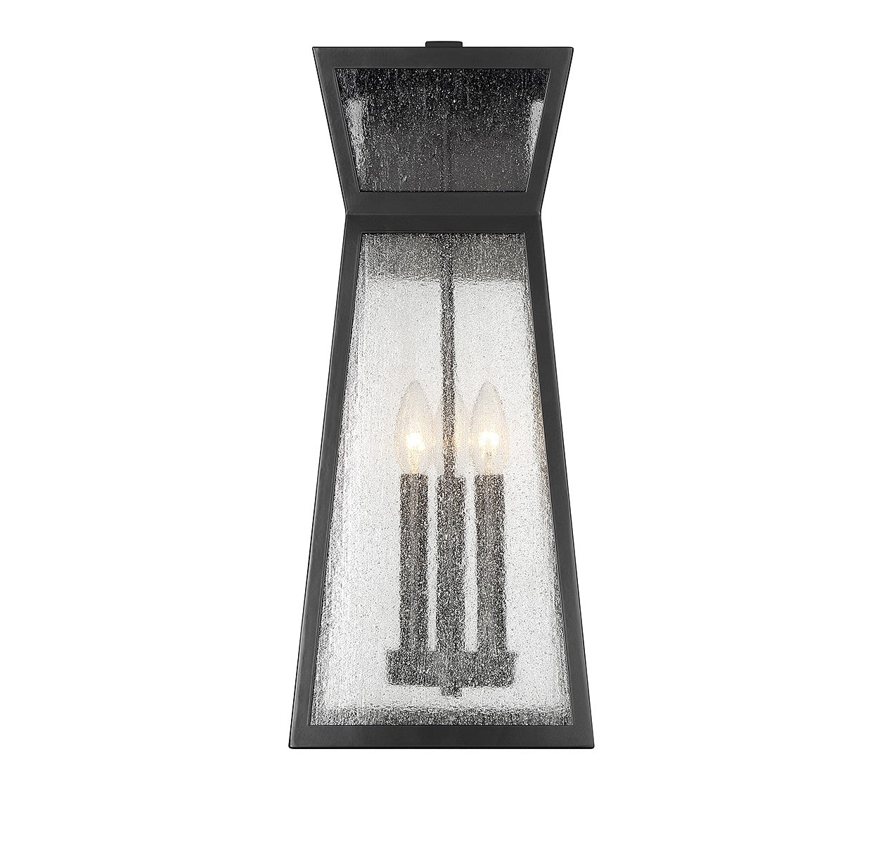 Savoy House - 5-636-BK - Three Light Outdoor Wall Lantern - Millford - Matte Black