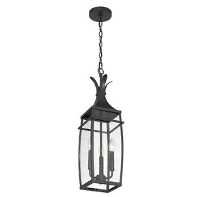 Savoy House - 5-763-BK - Three Light Outdoor Hanging Lantern - Montpelier - Matte Black