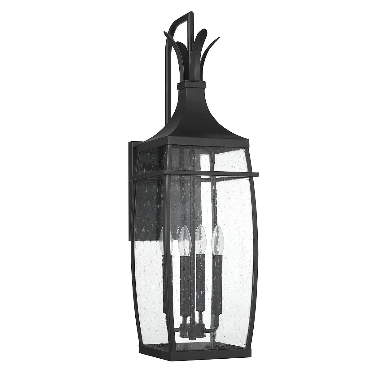 Savoy House - 5-764-BK - Four Light Outdoor Wall Lantern - Montpelier - Matte Black