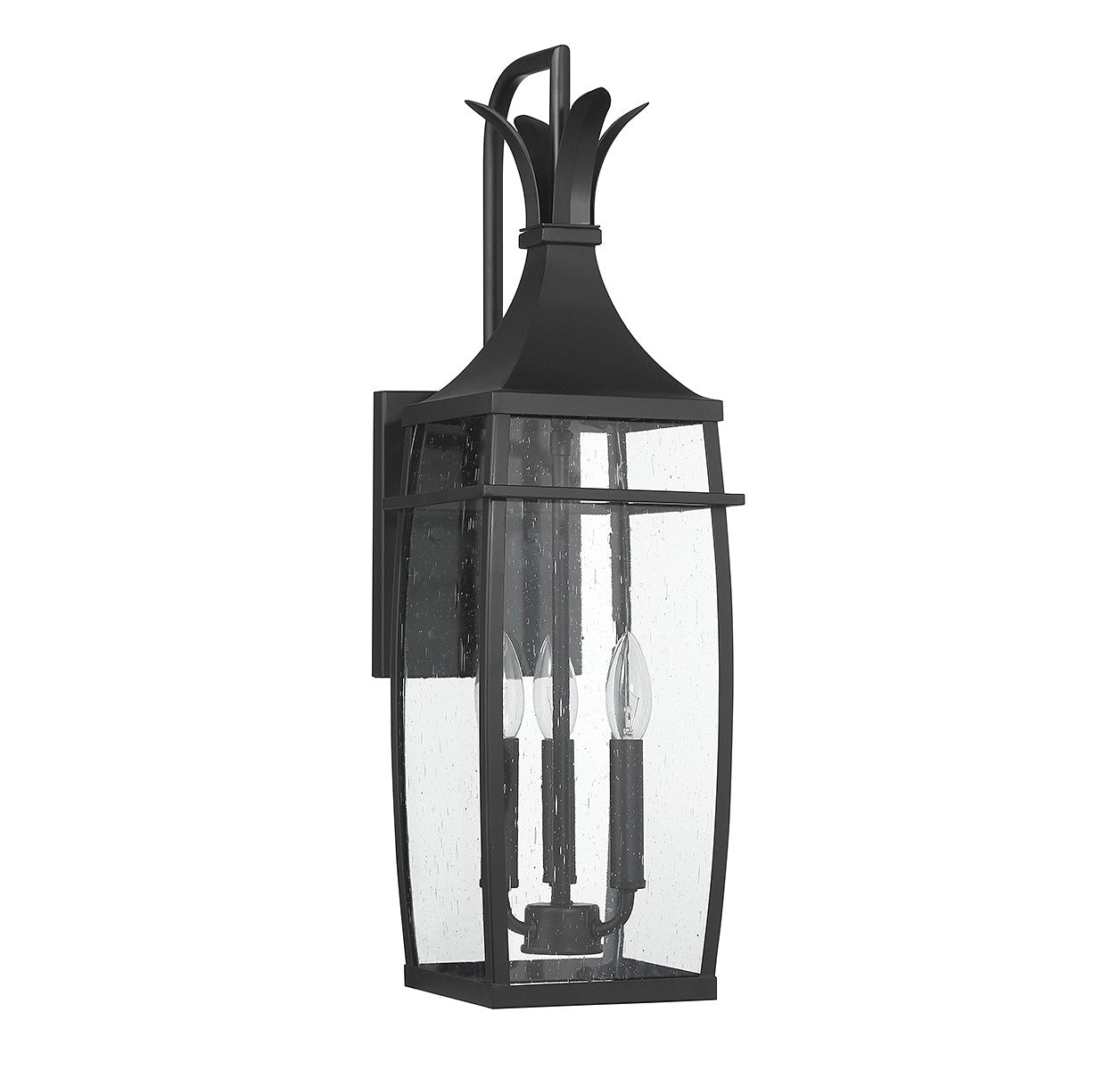 Savoy House - 5-765-BK - Three Light Outdoor Wall Lantern - Montpelier - Matte Black